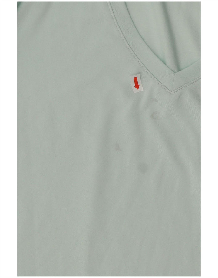 Γυναικείο μπλουζάκι UNDER Armour Top 14 μεσαίου τιρκουάζ πολυεστέρας Ηνωμένου Βασιλείου