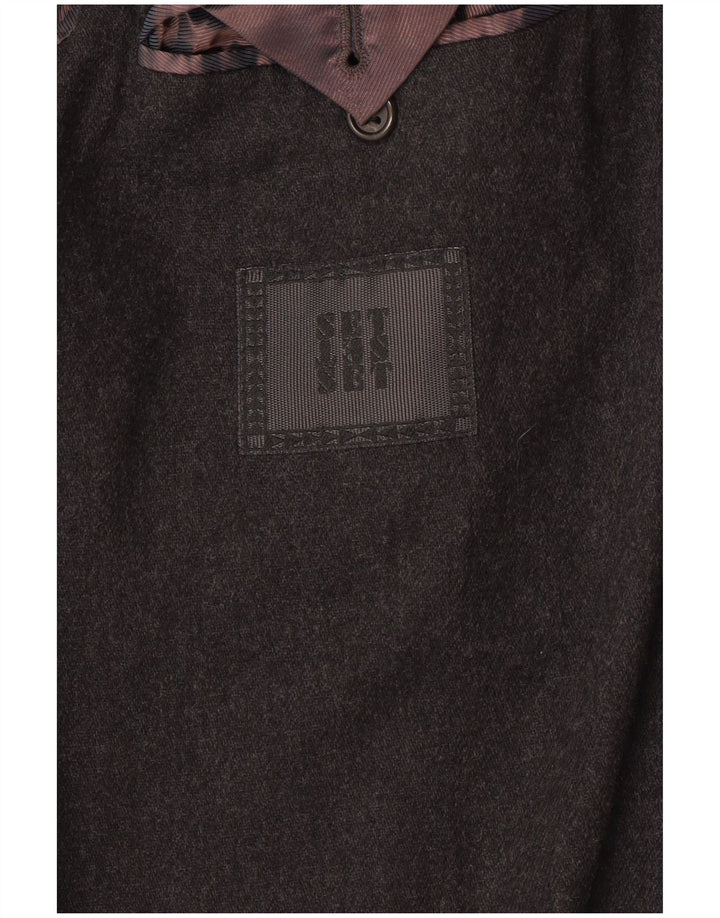 Vintage Ανδρικό Πανωφόρι UK 44 2XL Γκρι