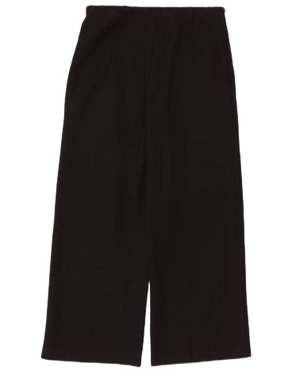 Hobbs γυναικείο ψηλόμεσο φαρδύ παντελόνι UK 12 Medium W34 L30 Μαύρο
