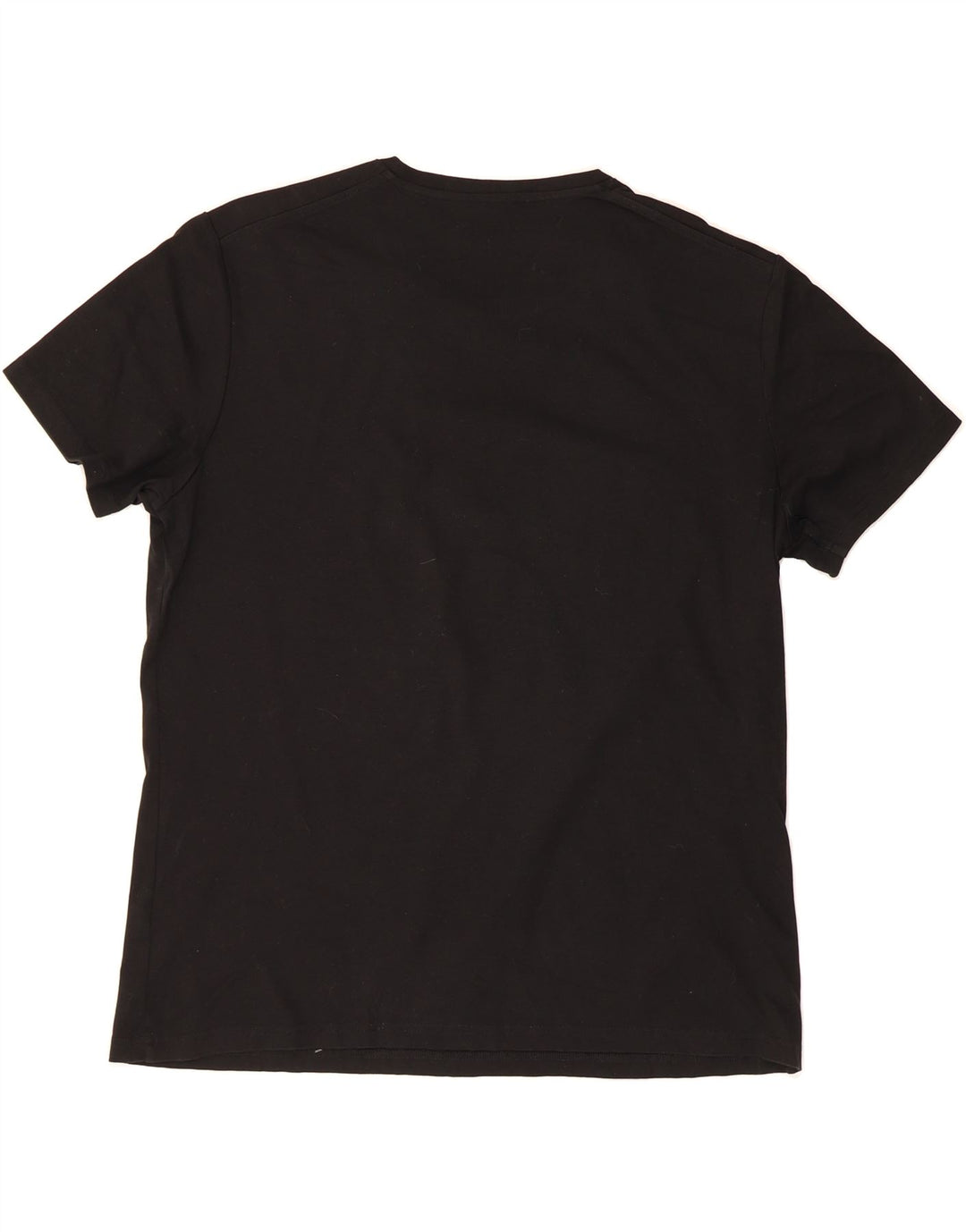 MASSIMO DUTTI Mens T-Shirt Top Large Black Vintage Massimo Dutti and Second-Hand Massimo Dutti from Messina Hembry 