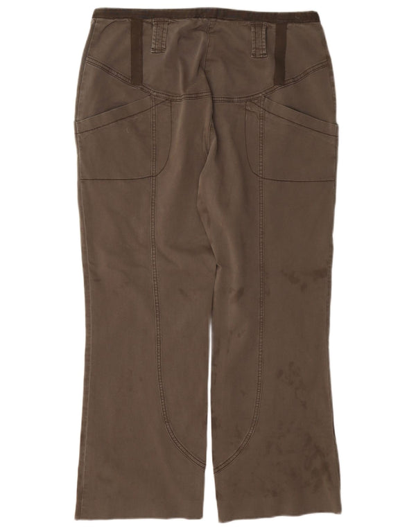 Max & Co. Γυναικείο Cropped Παντελόνι UK 16 Large W34 L24 Brown