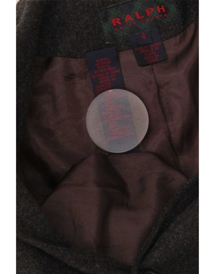 Ralph Lauren Γυναικείο σακάκι με 3 κουμπιά US 4 Small Grey Wool