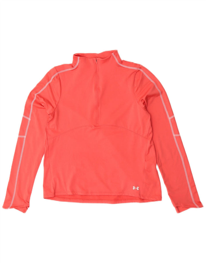 Under Armour Γυναικεία φόρμα πουλόβερ με φερμουάρ Top UK 12 Medium Pink
