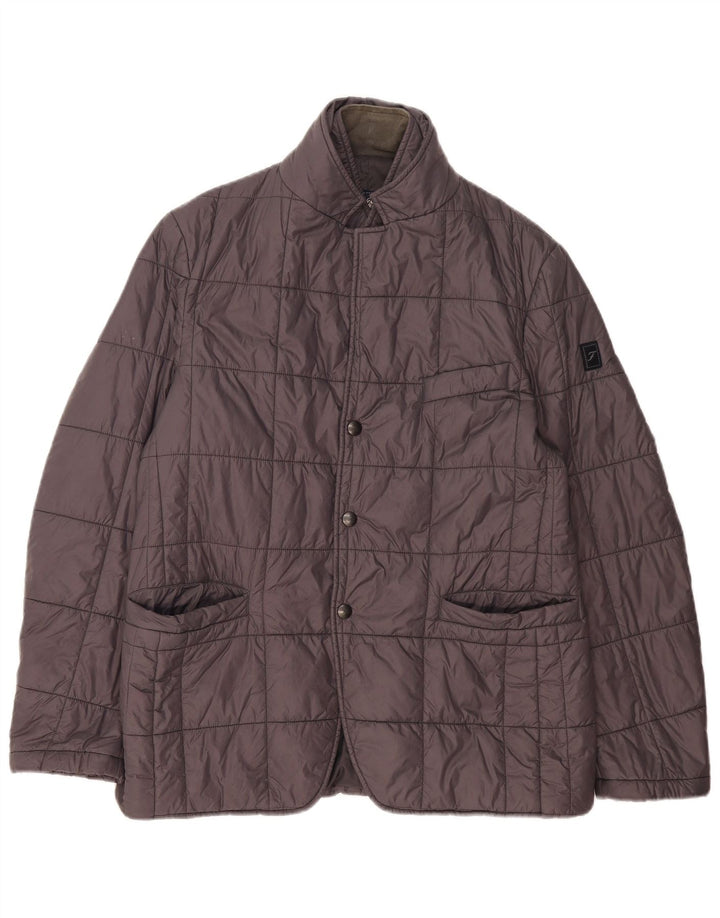 Fay Ανδρικό μπουφάν με επένδυση UK 40 Large Grey Polyamide