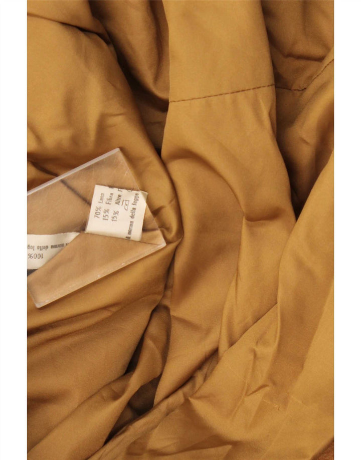 Vintage γυναικείο πανωφόρι UK 14 Medium Beige Wool