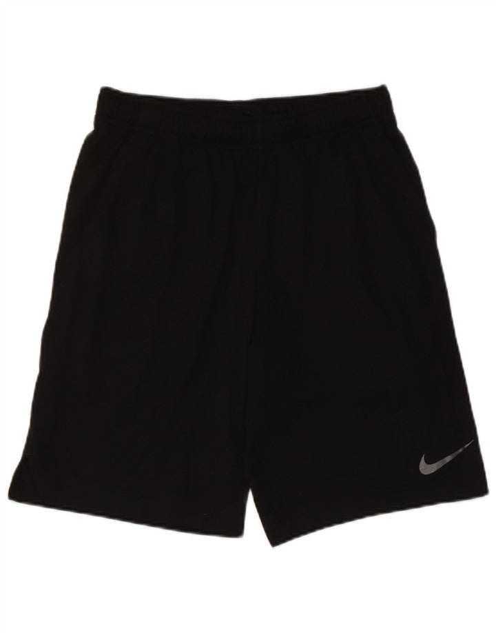 Ανδρικό αθλητικό σορτς Nike Dri Fit, μικρό μαύρο πολυεστέρα