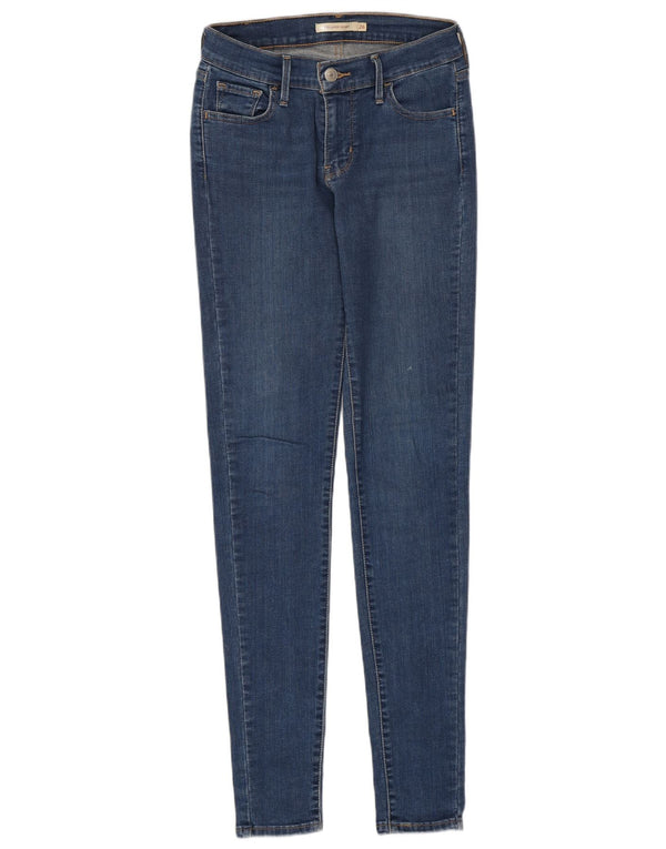 Γυναικείο Levi's 710 Super Skinny Jeans W26 L32 Μπλε βαμβακερό