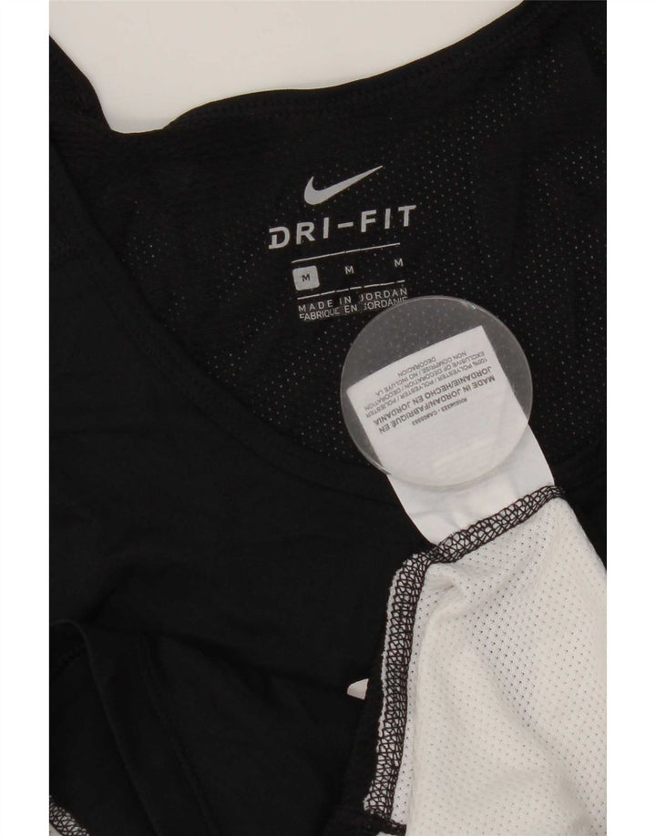 Ανδρικό γραφικό γιλέκο Nike Dri Fit, μεσαίο μαύρο έγχρωμο πολυεστέρας