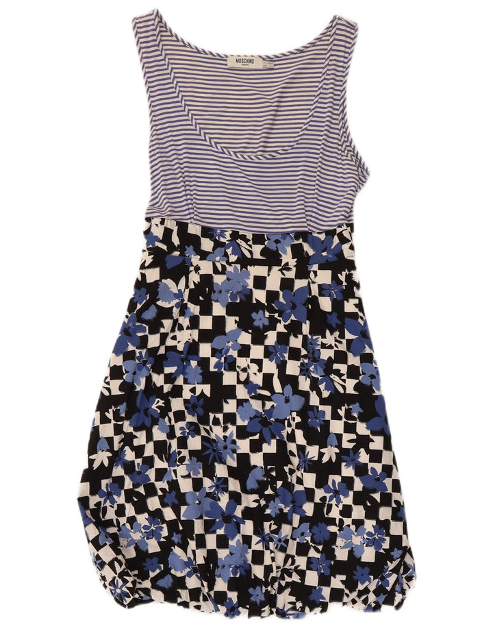 Moschino Γυναικείο Sundress UK 8 Small Blue Floral