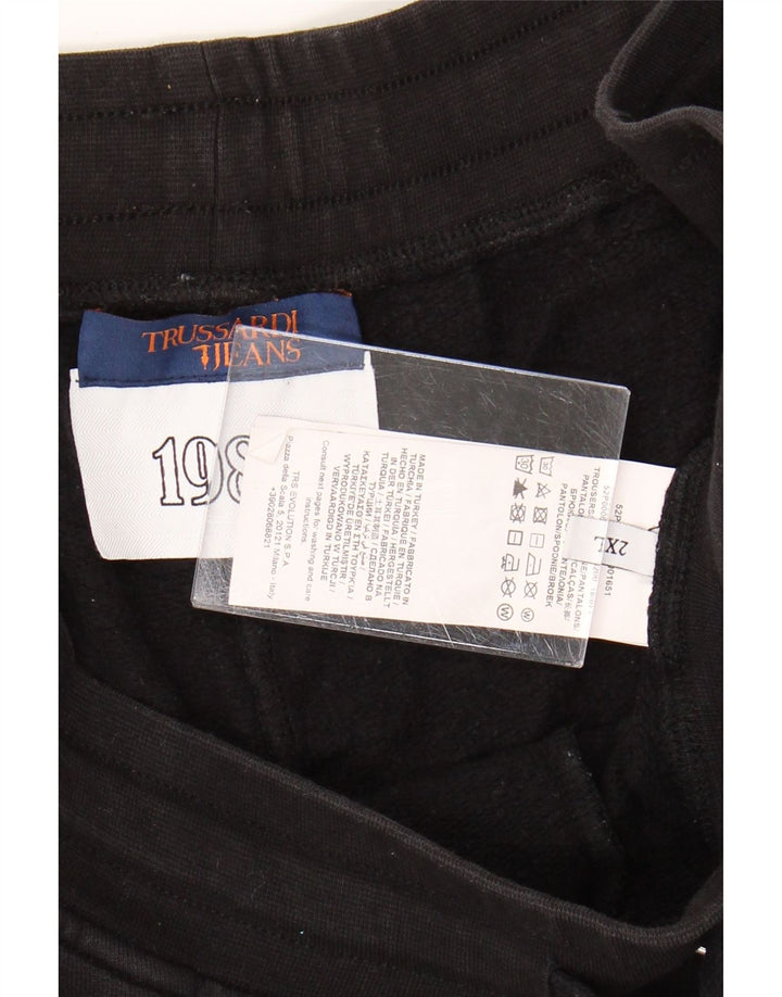 Trussardi Γυναικεία UK 20 2XL Μαύρο βαμβακερό