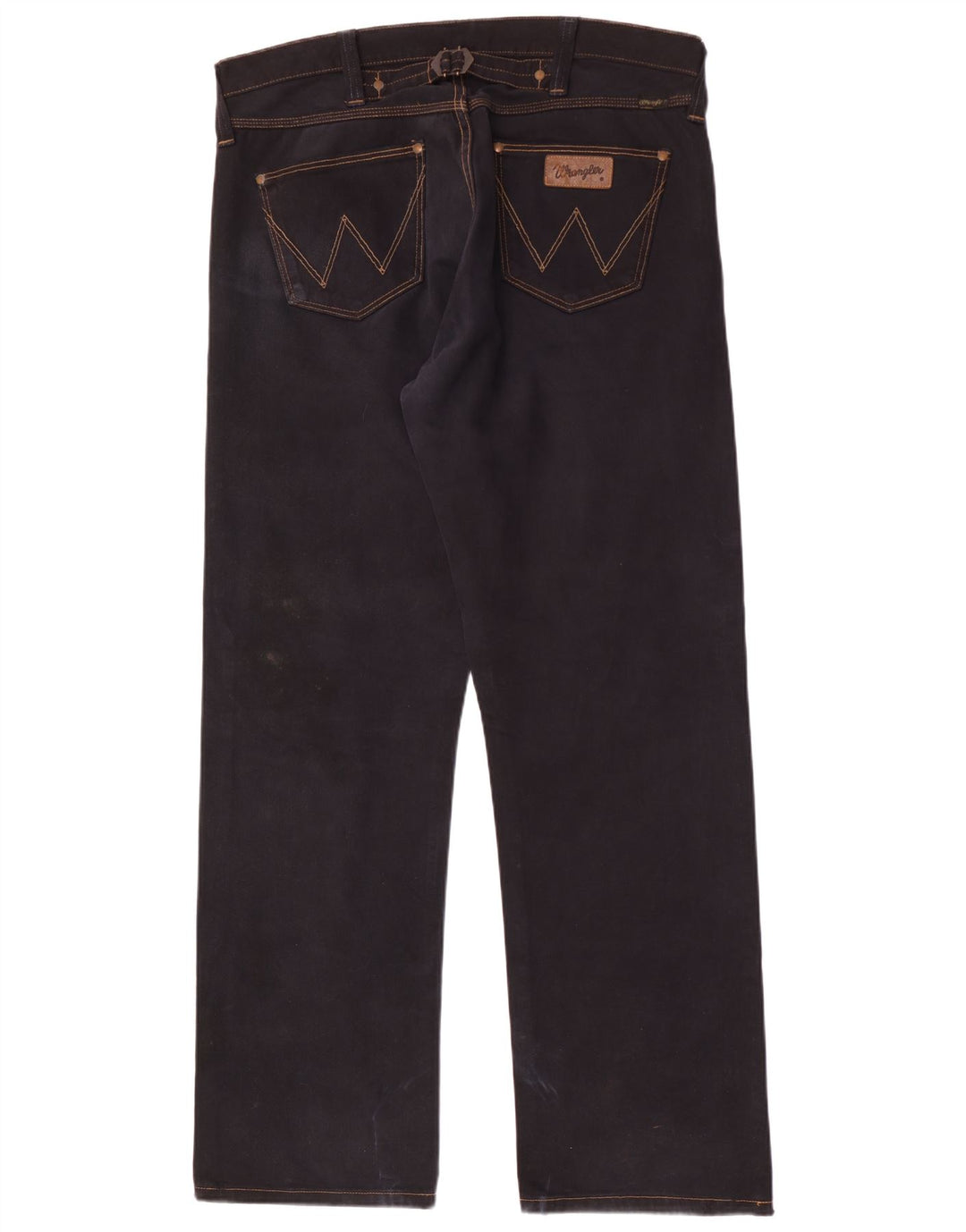 Ανδρικό τζιν Wrangler Casey Straight W36 L34 Μαύρο βαμβακερό