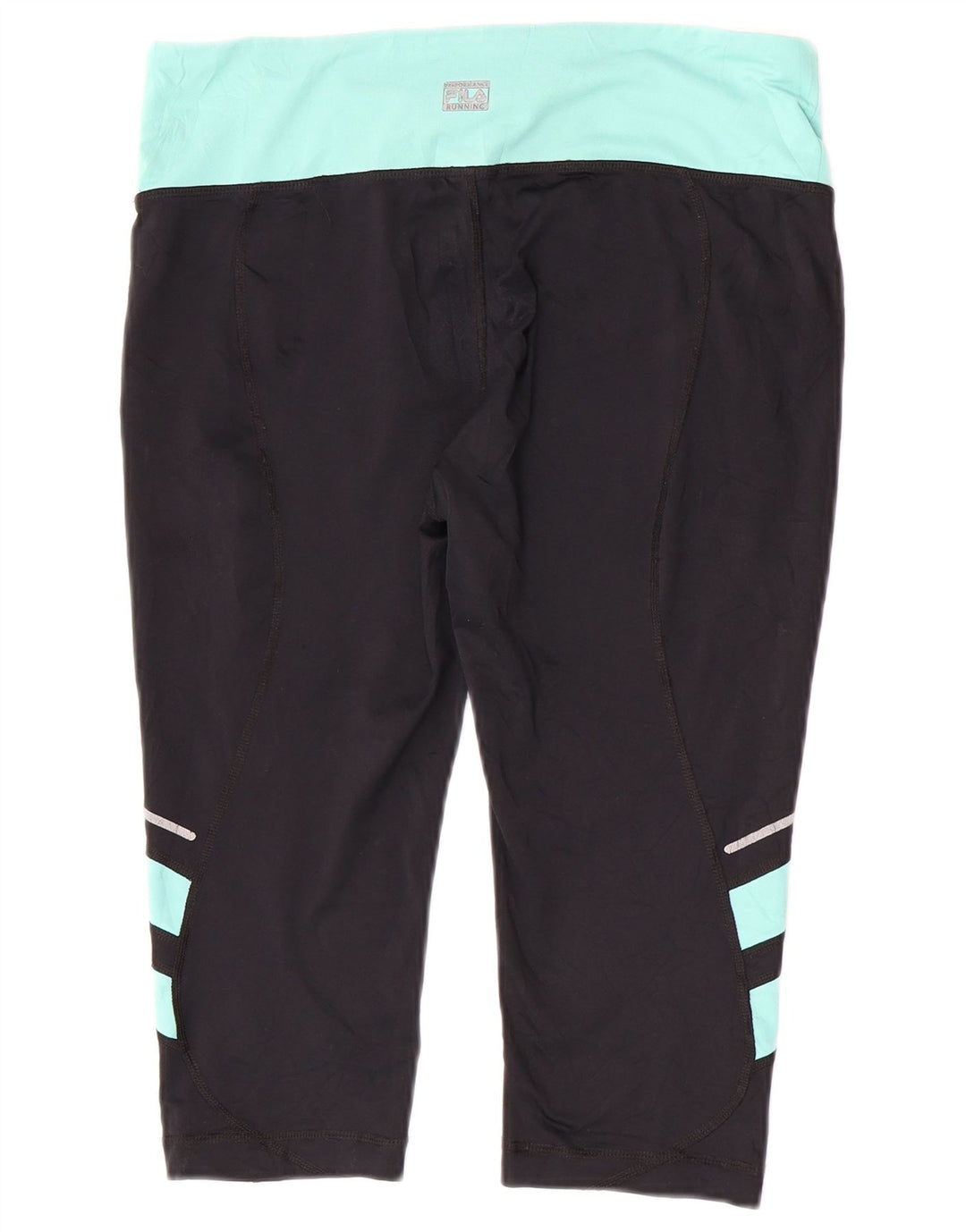 Fila Γυναικεία κολάν Capri UK 12 Medium Black Colourblock