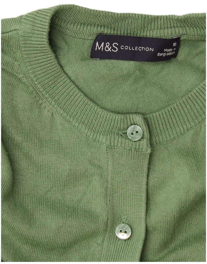 Marks & Spencer Γυναικεία ζακέτα πουλόβερ UK 10 Small Green