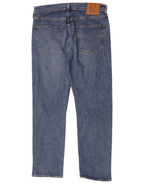 Levi's Mens 502 Tapered Jeans W33 L30 Blue Cotton
