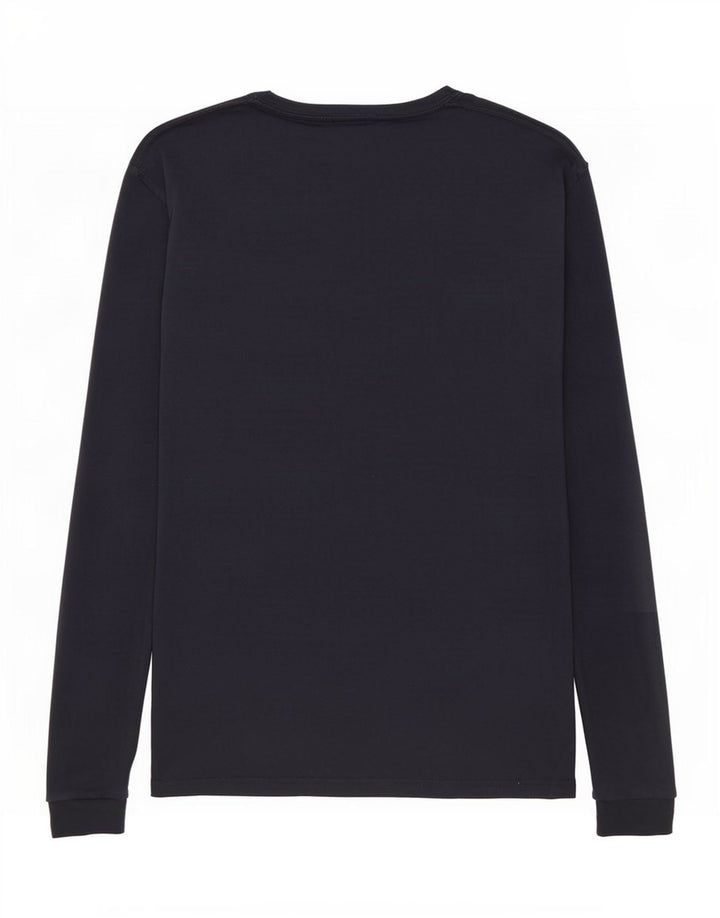 Ανδρικό τοπ Champion Μακρυμάνικο Μικρό Navy Blue από βαμβάκι