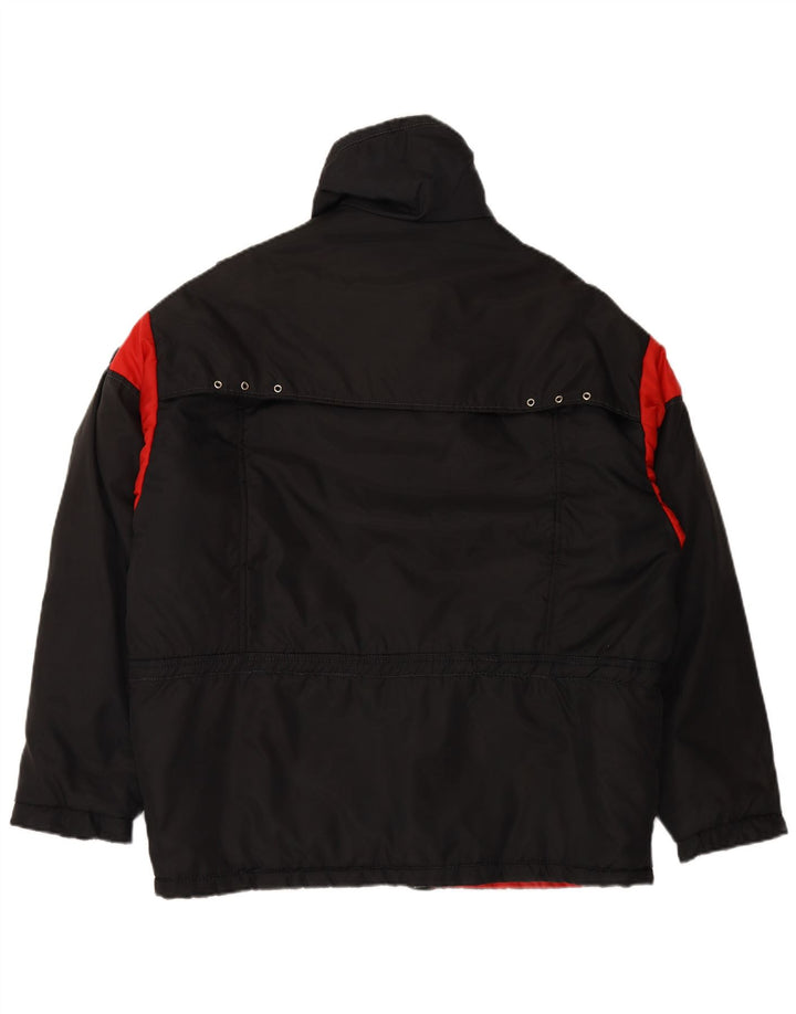 Ανδρικό τζάκετ VINTAGE Windbreaker IT 54 2XL Black Colourblock Polyamide