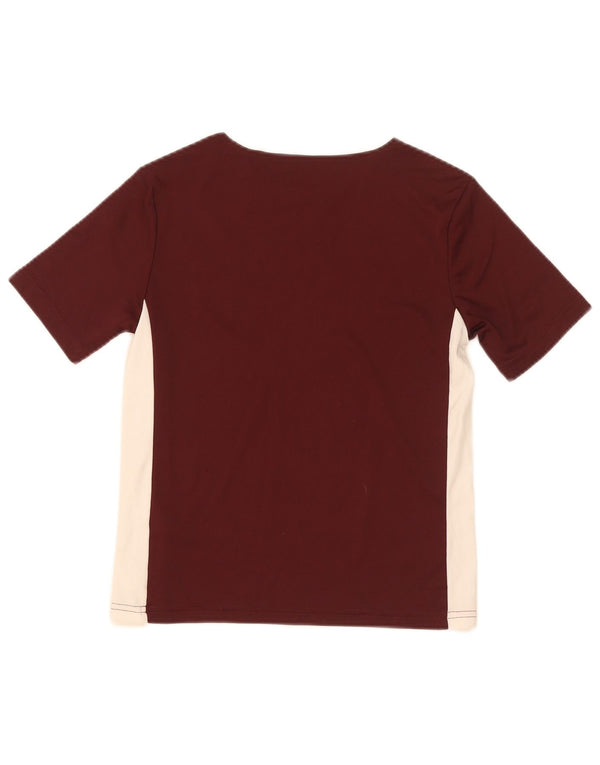 Adidas Boys Colorado Rapids Graphic T-shirt Top 9-10 Years Maroon