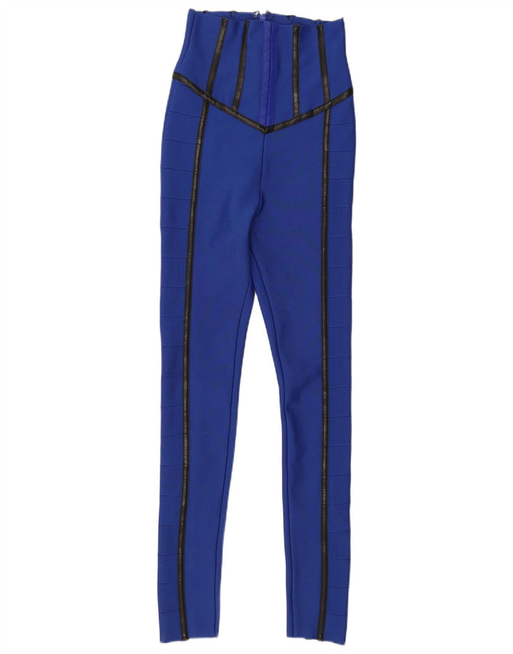 KAREN MILLEN Γυναικεία Κολάν UK 6 XS Μπλε Πολυεστέρας