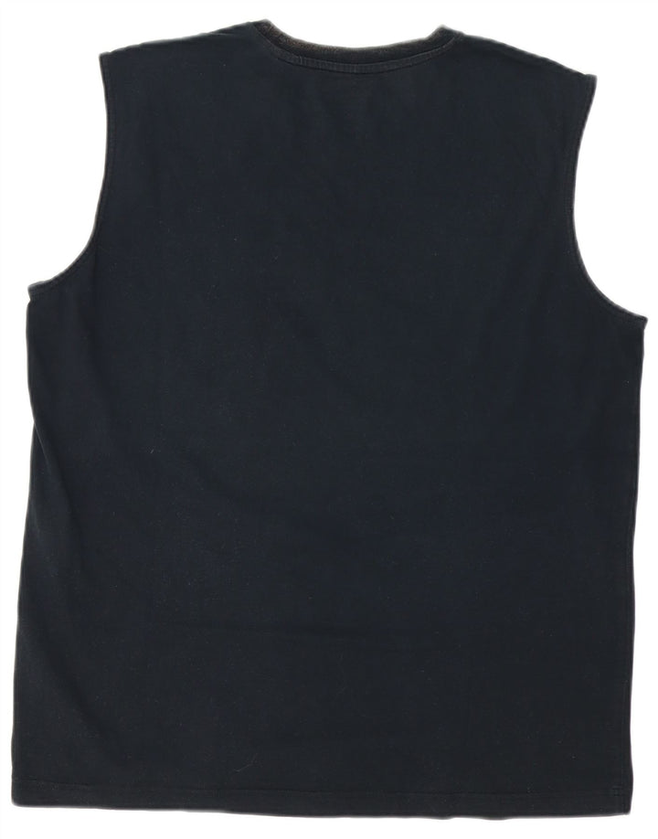 Ανδρικό γραφικό γιλέκο Adidas Top XL Μαύρο