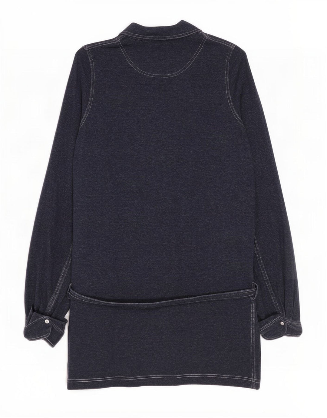 Γυναικείο πουκάμισο Lacoste φόρεμα νούμερο 38 Medium Navy Blue από βαμβάκι