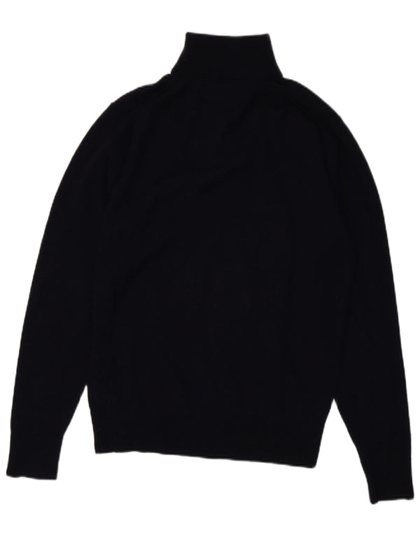 TOMMY HILFIGER Ανδρικό πουλόβερ με φερμουάρ με λαιμόκοψη μεγάλου γαλάζιου αρνιού