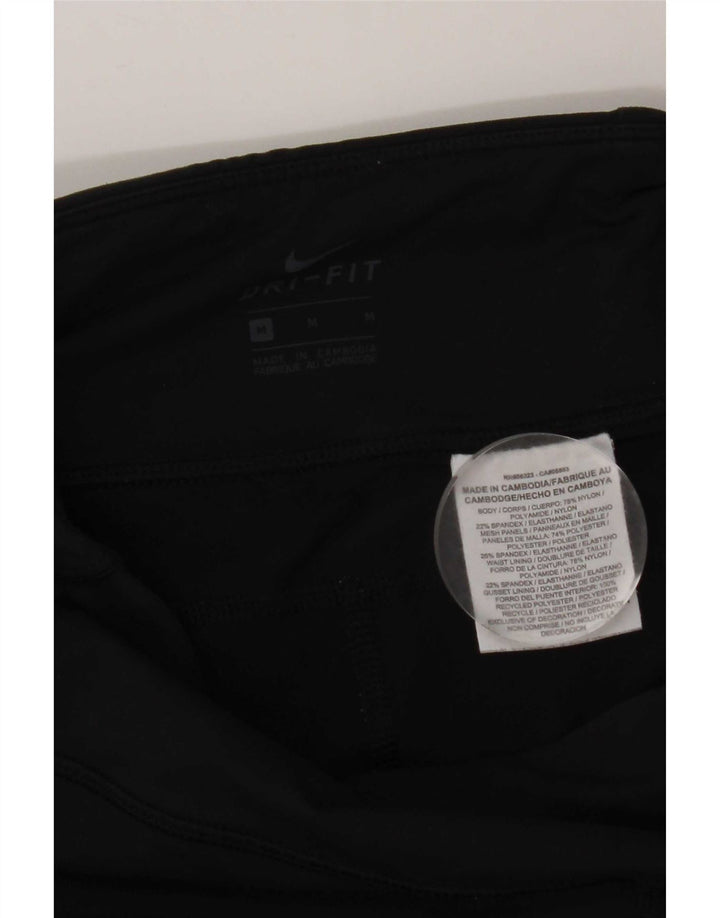 Γυναικεία κολάν Nike Dri Fit Capri UK 12 Medium Black Nylon