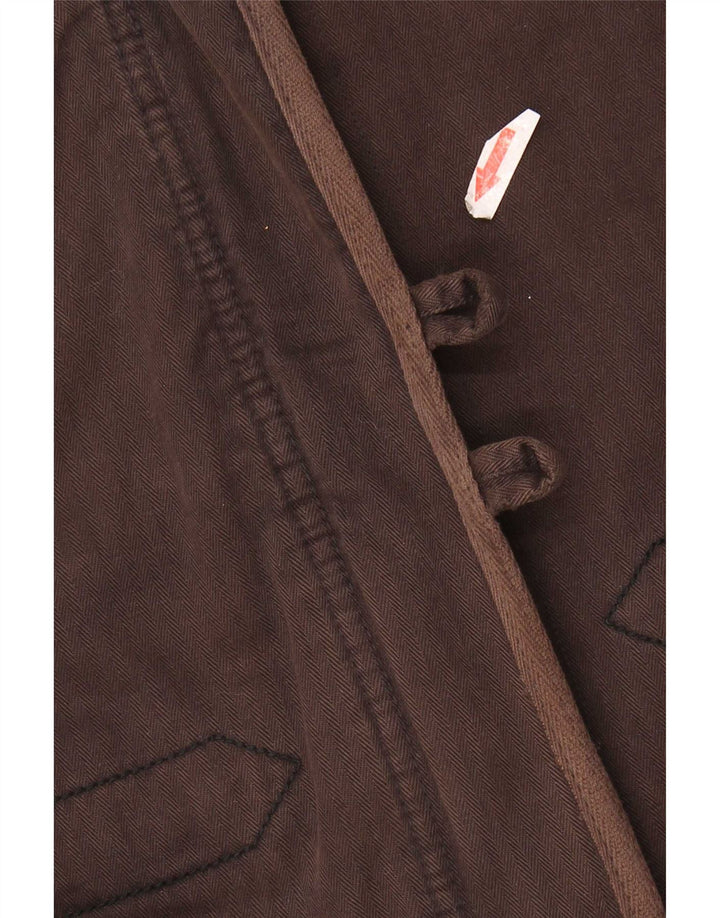 Γυναικείο τζάκετ Levi's Windbreaker UK 10 Small Brown Ψαροκόκκαλο