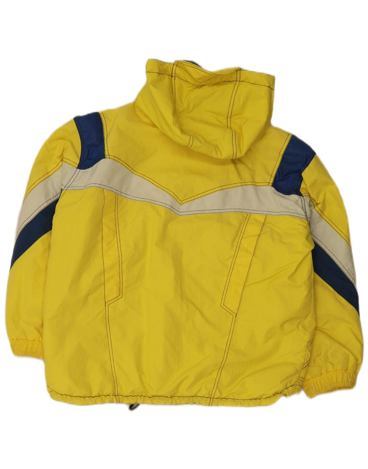 Colmar Ανδρικό τζάκετ σκι με κουκούλα US 42 Large Yellow Colourblock