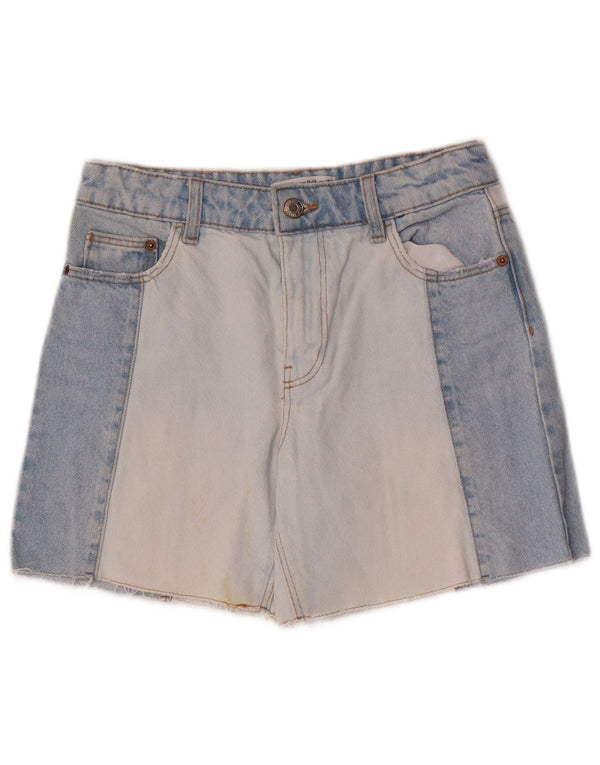 Zara Girls τζιν σορτς 11-12 ετών W26 μπλε χρώματος βαμβακερό