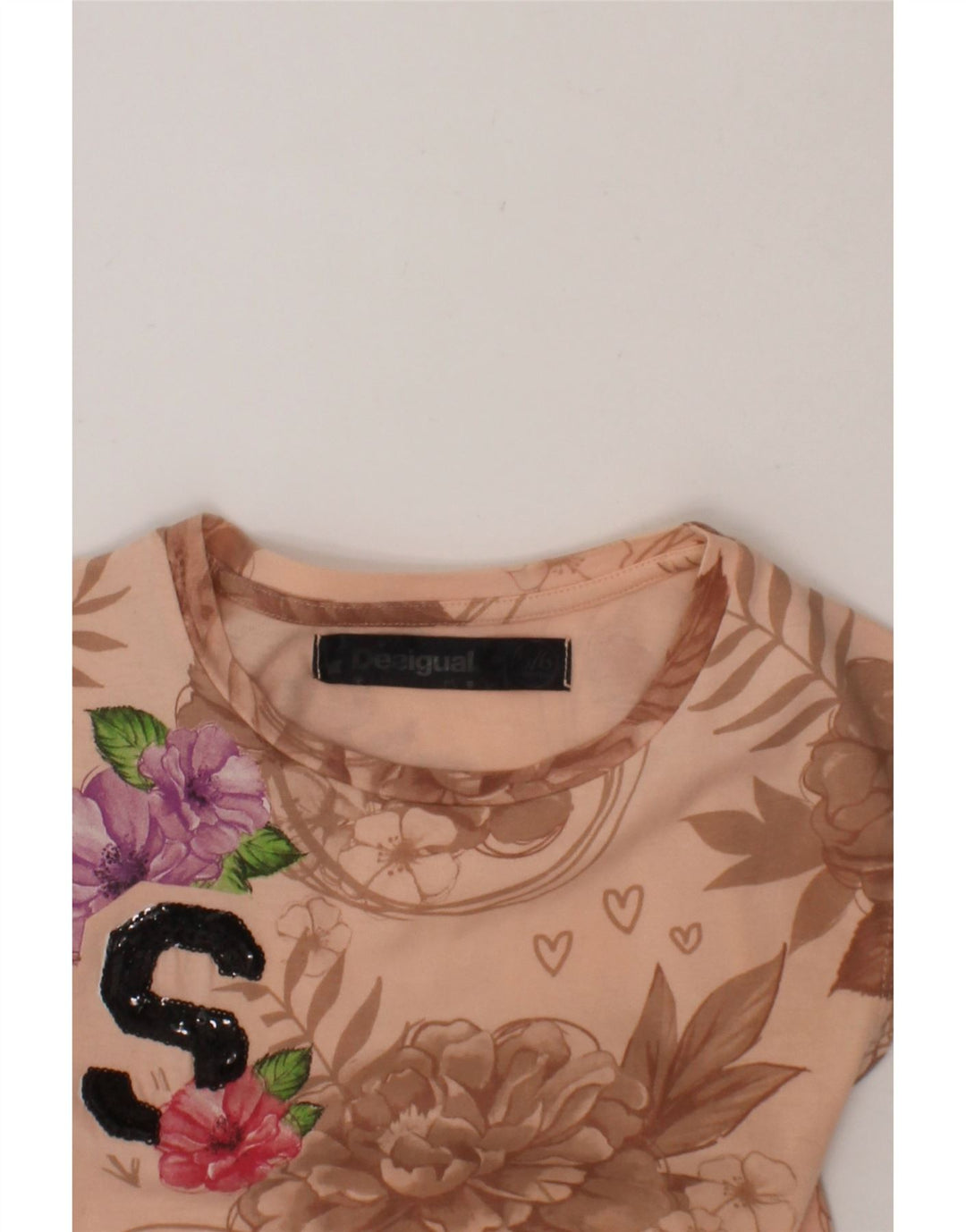 DESIGUAL Girls Abstract Pattern Swing Dress 5-6 Years Multicoloured Vintage Desigual and Second-Hand Desigual from Messina Hembry 