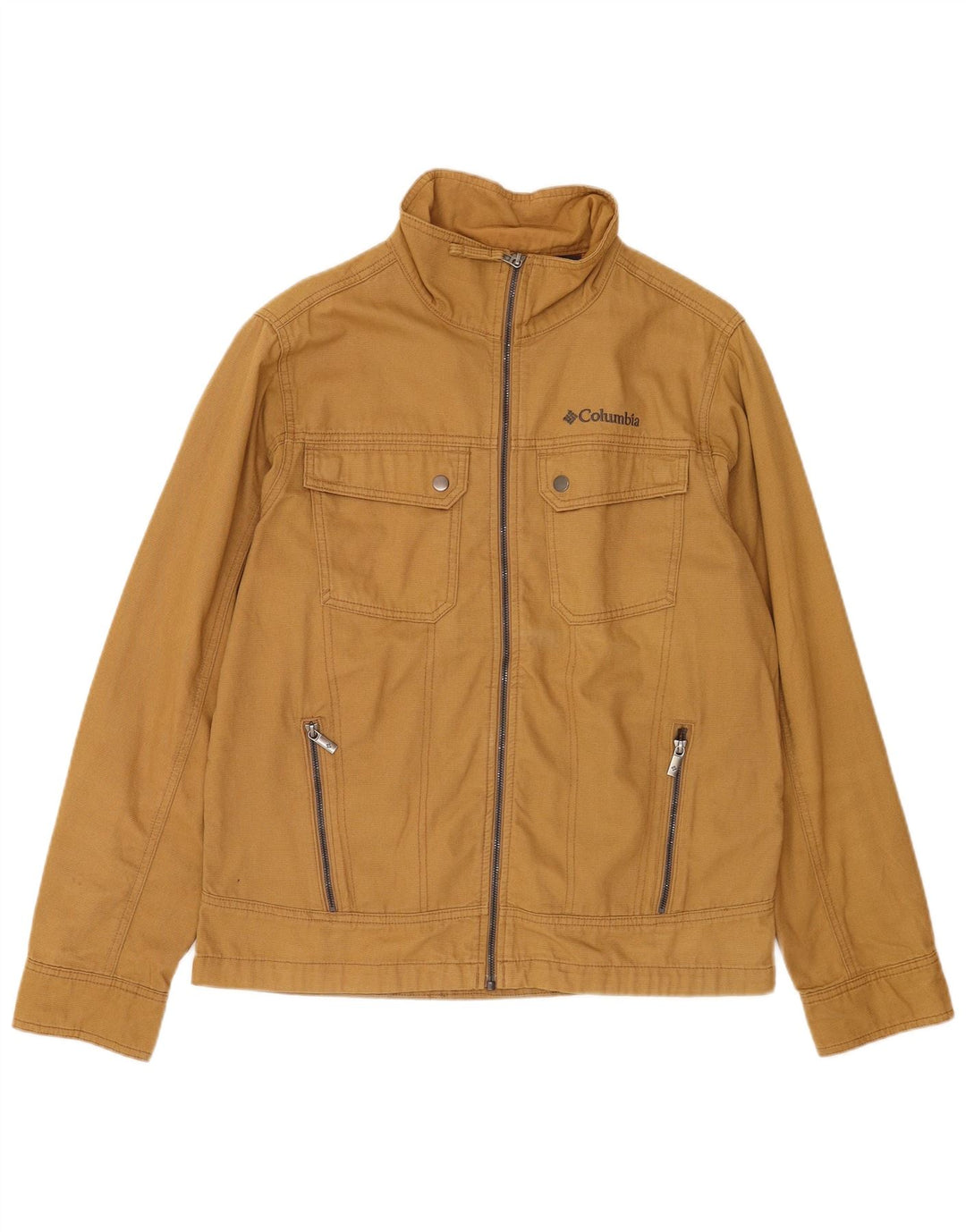 Columbia Ανδρικό Utility Jacket UK 38 Medium Beige Βαμβακερό