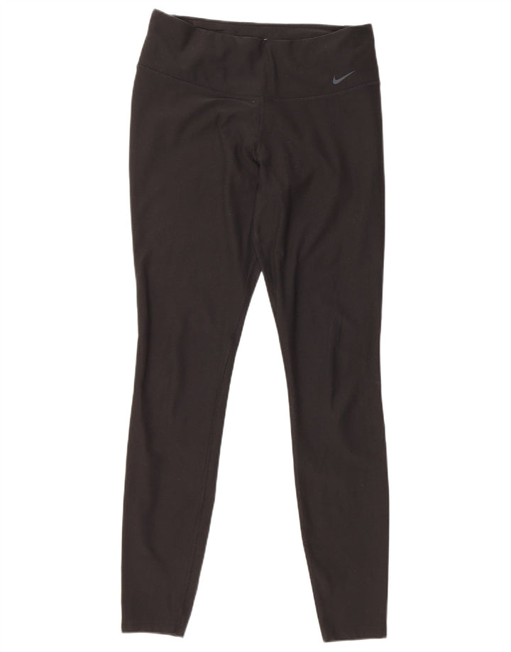 Γυναικείο κολάν NIKE Dri Fit UK 14 Μεσαίο μαύρο πολυεστέρα
