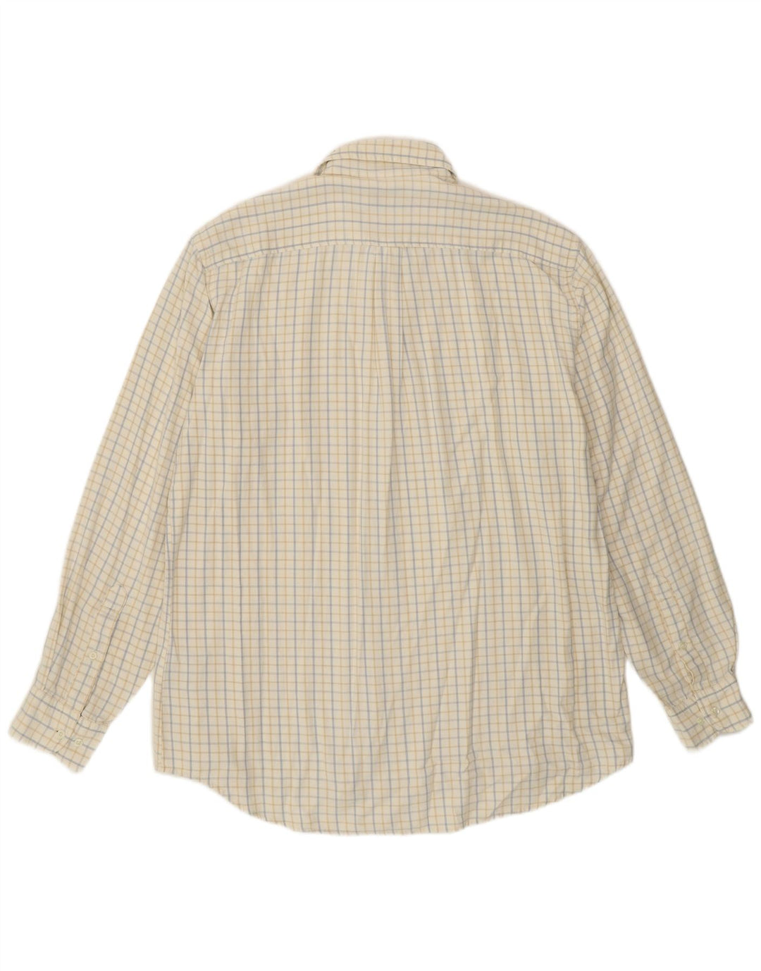 Ανδρικό πουκάμισο Kappa XL Off White Check Cotton
