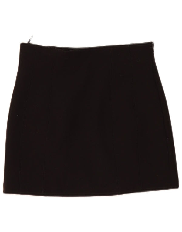Zara Γυναικεία Μίνι Φούστα Μεσαία W28 Μαύρη Πολυεστέρας