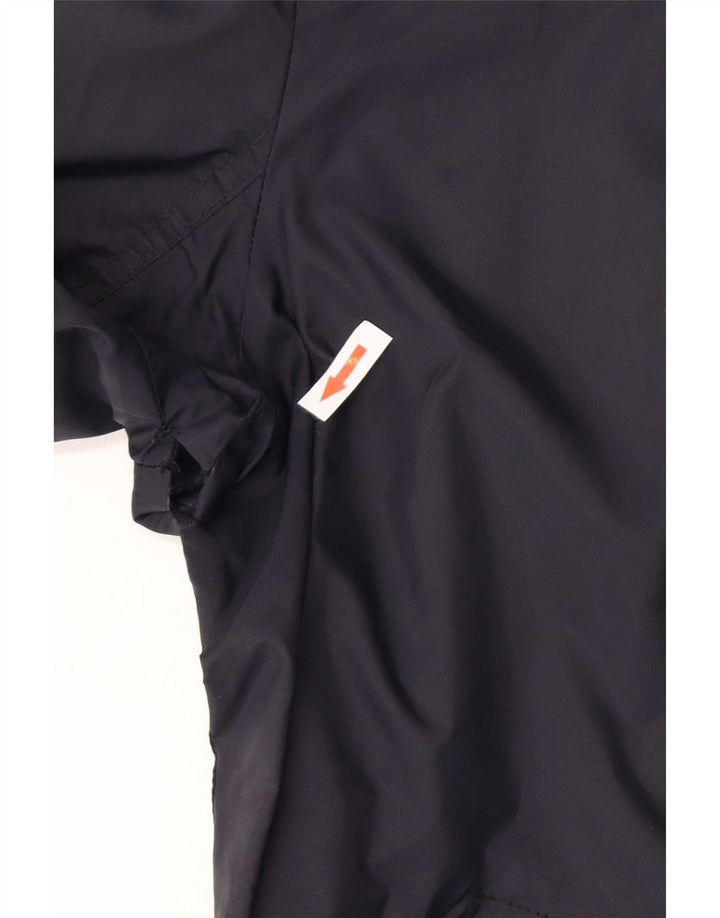 Ανδρικό μπουφάν βροχής Hollister UK 38 Medium Navy Blue Nylon