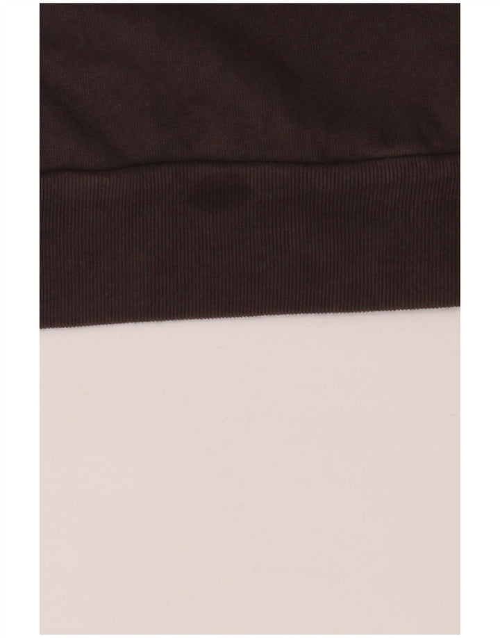 Calvin Klein Jeans Ανδρικό γραφικό φούτερ Jumper Μικρό καφέ βαμβακερό