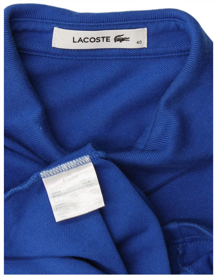Γυναικείο μπλουζάκι πόλο LACOSTE Μέγεθος 40 Μεσαίο Μπλε Βαμβακερό