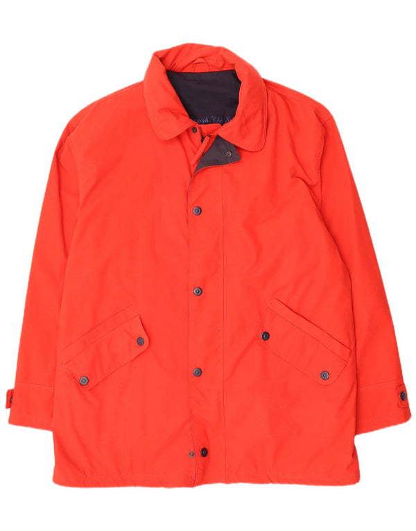 Ανδρικό μπουφάν Green Leaves Windbreaker UK 42 XL Red Polyester