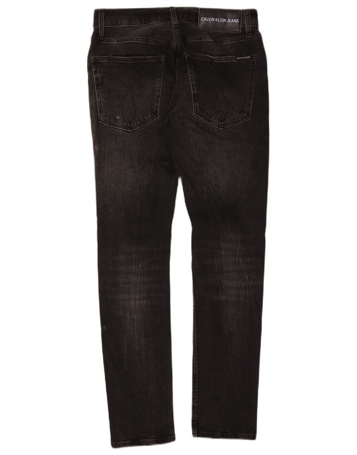 Calvin Klein Ανδρικό Slim Jeans W29 L32 Μαύρο βαμβακερό