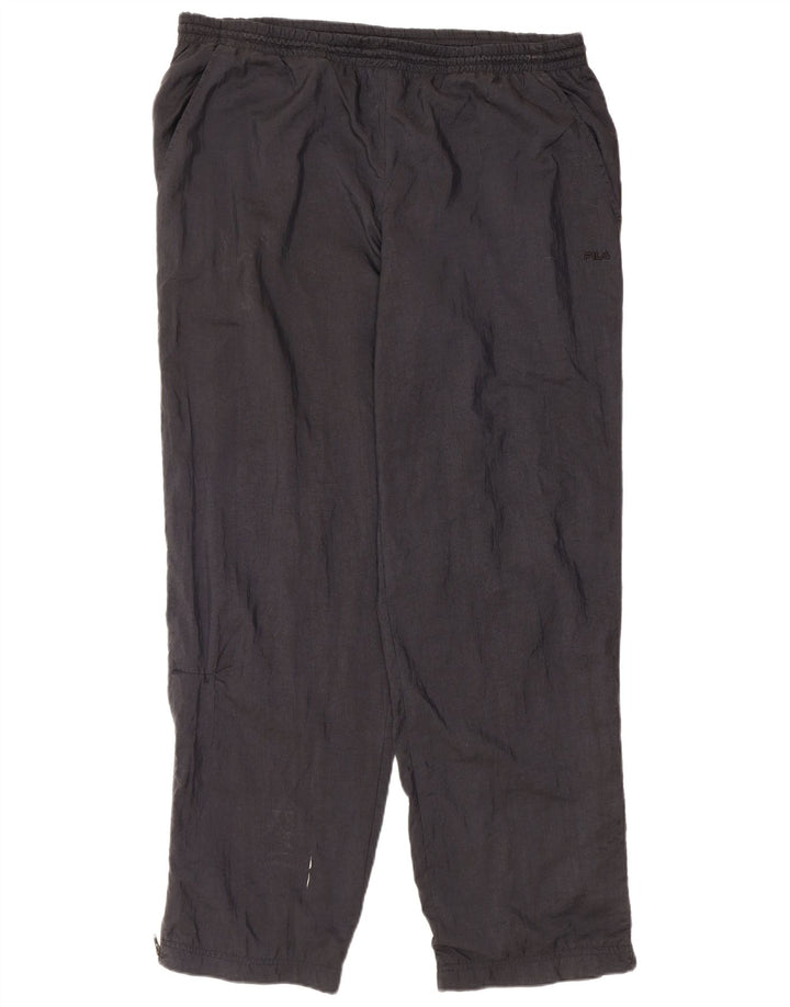 Ανδρική φόρμα Fila Παντελόνι IT 52 Large Black Polyamide
