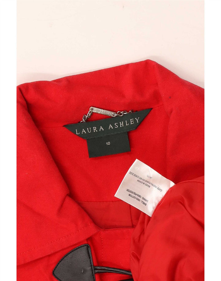 Γυναικείο μπουφάν Laura Ashley Duffle UK 10 Small Red Cotton