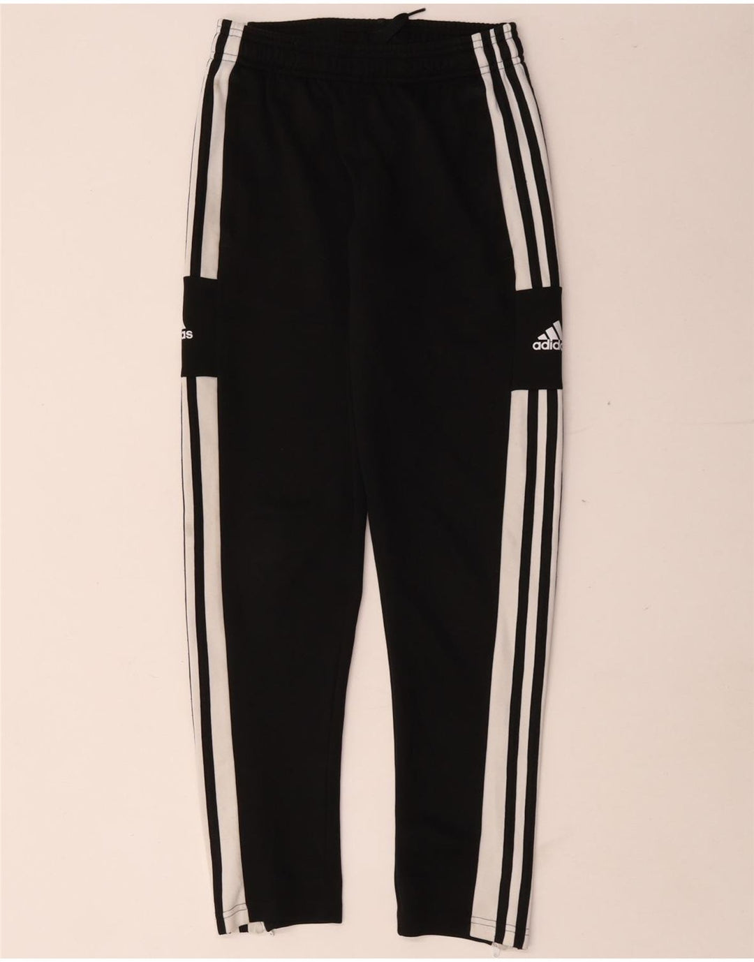 Παντελόνι αθλητικής φόρμας Adidas Boys Graphic 11-12 ετών Μαύρο Πολυεστέρα