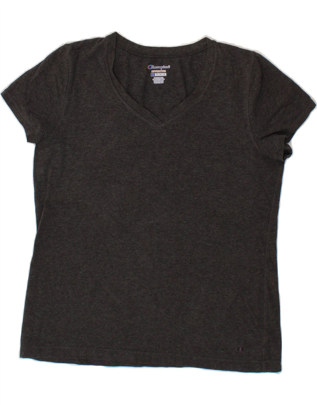CHAMPION Womens T-Shirt Top UK 18 XL Grey Vintage Champion and Second-Hand Champion from Messina Hembry 
