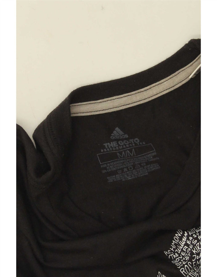 Adidas Ανδρικό T-Shirt Orlando Graphic Top Medium Black Polyester