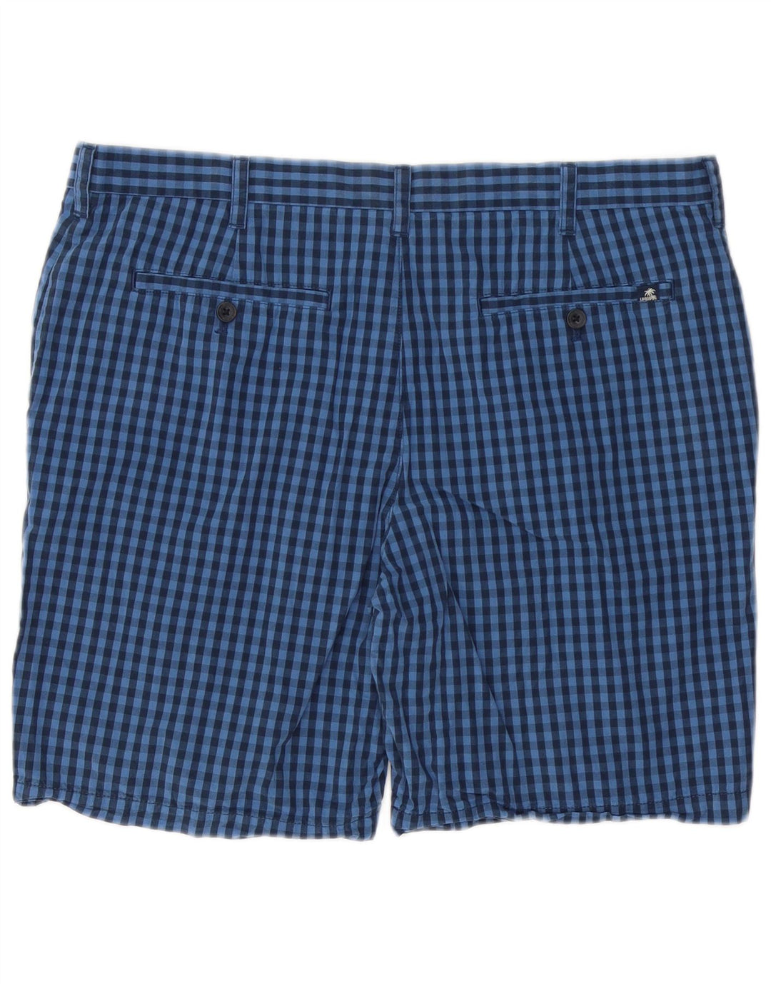 Ανδρικό σορτς Chino IZOD W38 XL Μπλε βαμβακερό Gingham