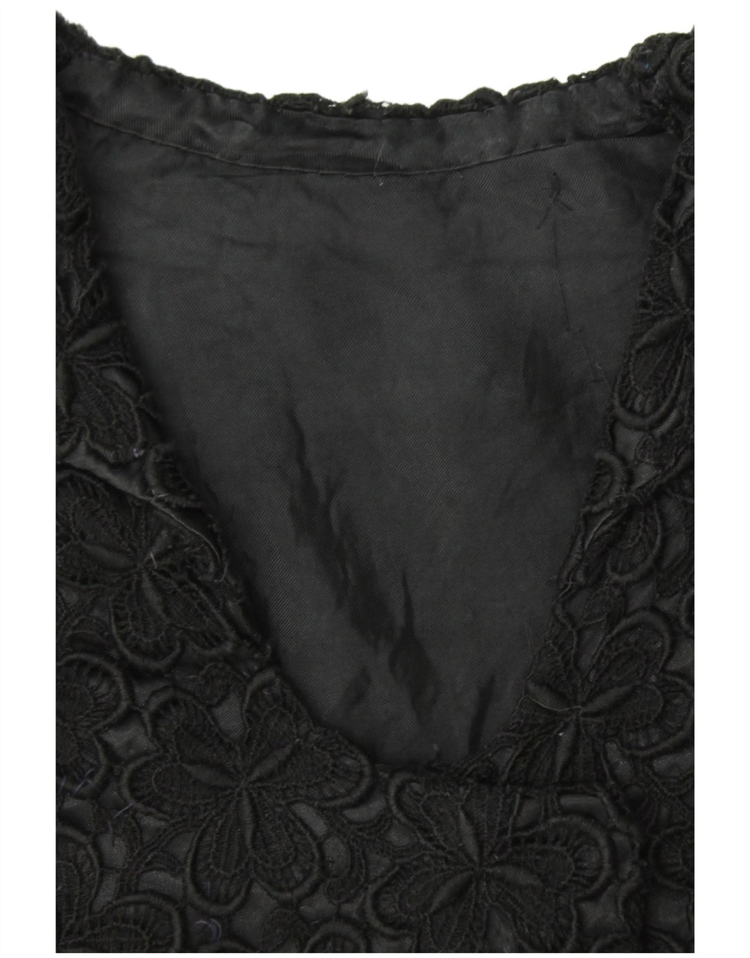 VINTAGE Γυναικείο κοντομάνικο σακάκι μπλέιζερ UK 12 μεσαίο μαύρο φλοράλ