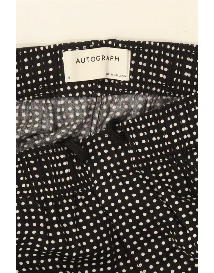 Marks & Spencer Γυναικείο Αυτόγραφο Casual Παντελόνι Μικρό W26 L29 Μαύρο