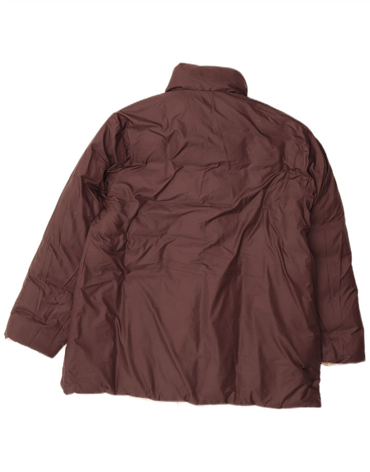 Vintage Γυναικείο παλτό με αναστρέψιμη επένδυση IT 44 Medium Beige
