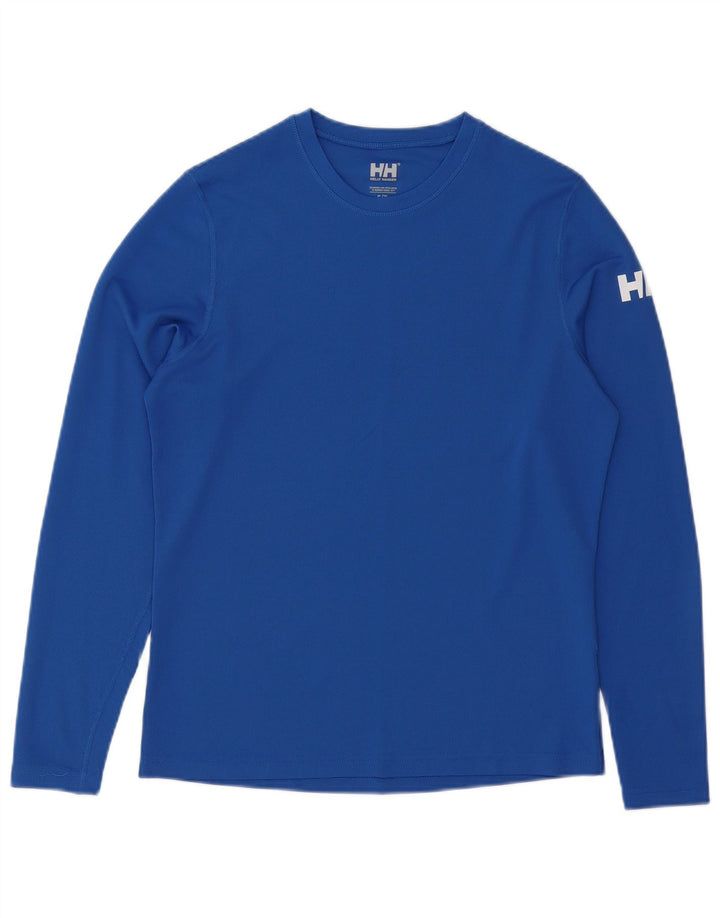 Helly Hansen Ανδρικό Μπλουζάκι Μακρυμάνικο Μικρό Μπλε Πολυεστέρας