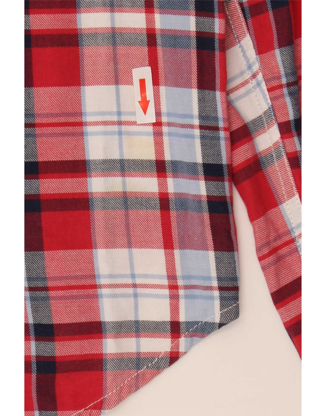 Γυναικείο πουκάμισο Levi's UK 14 Μεσαίο κόκκινο βαμβακερό καρό
